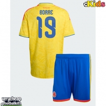 Colombia Rafael Santos Borre #19 Replica Home Minikit World Cup 2026 Short Sleeve (+ pants)